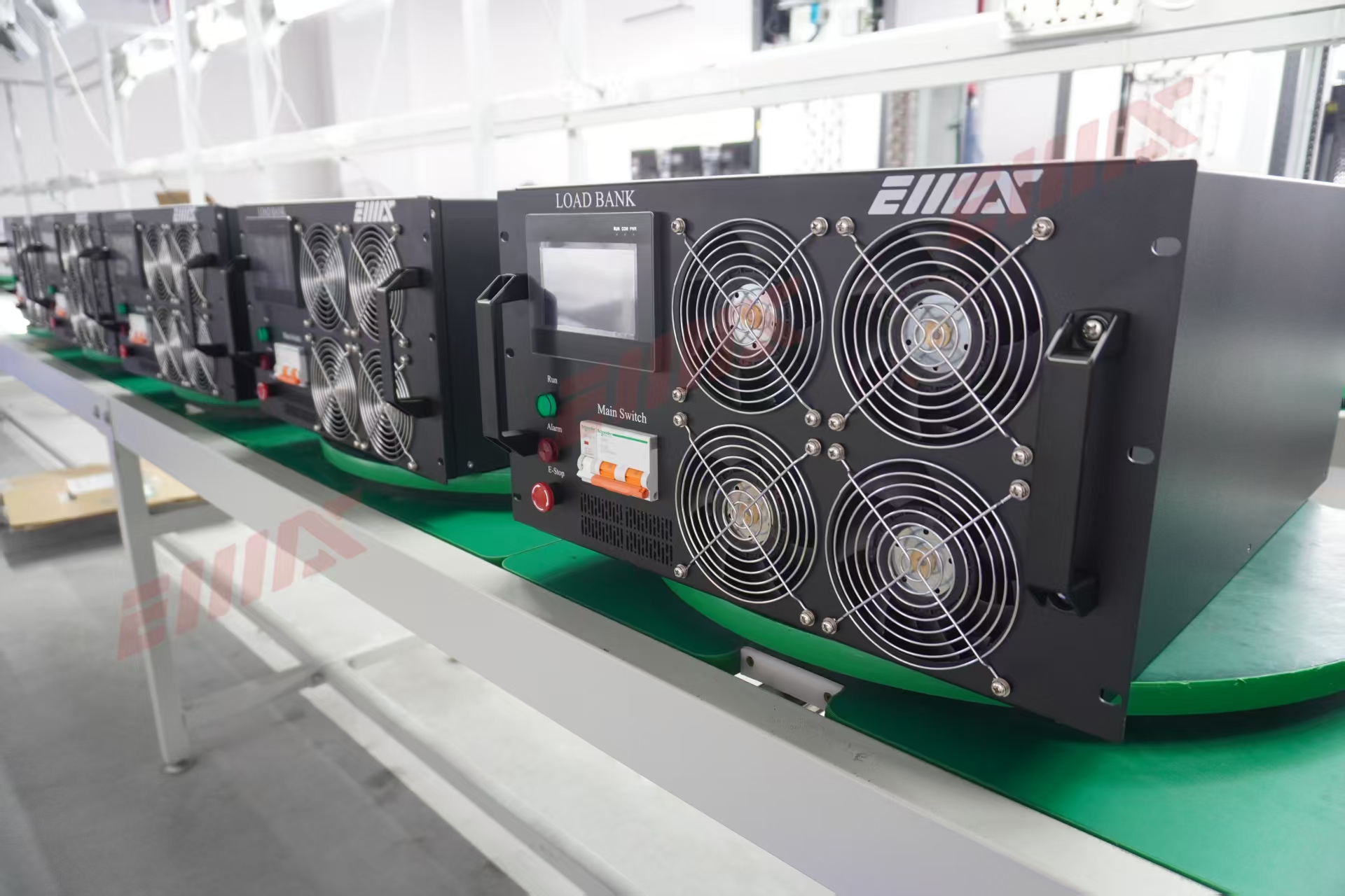 高密度测试新标杆!宜迈思22kW风冷机架式负载