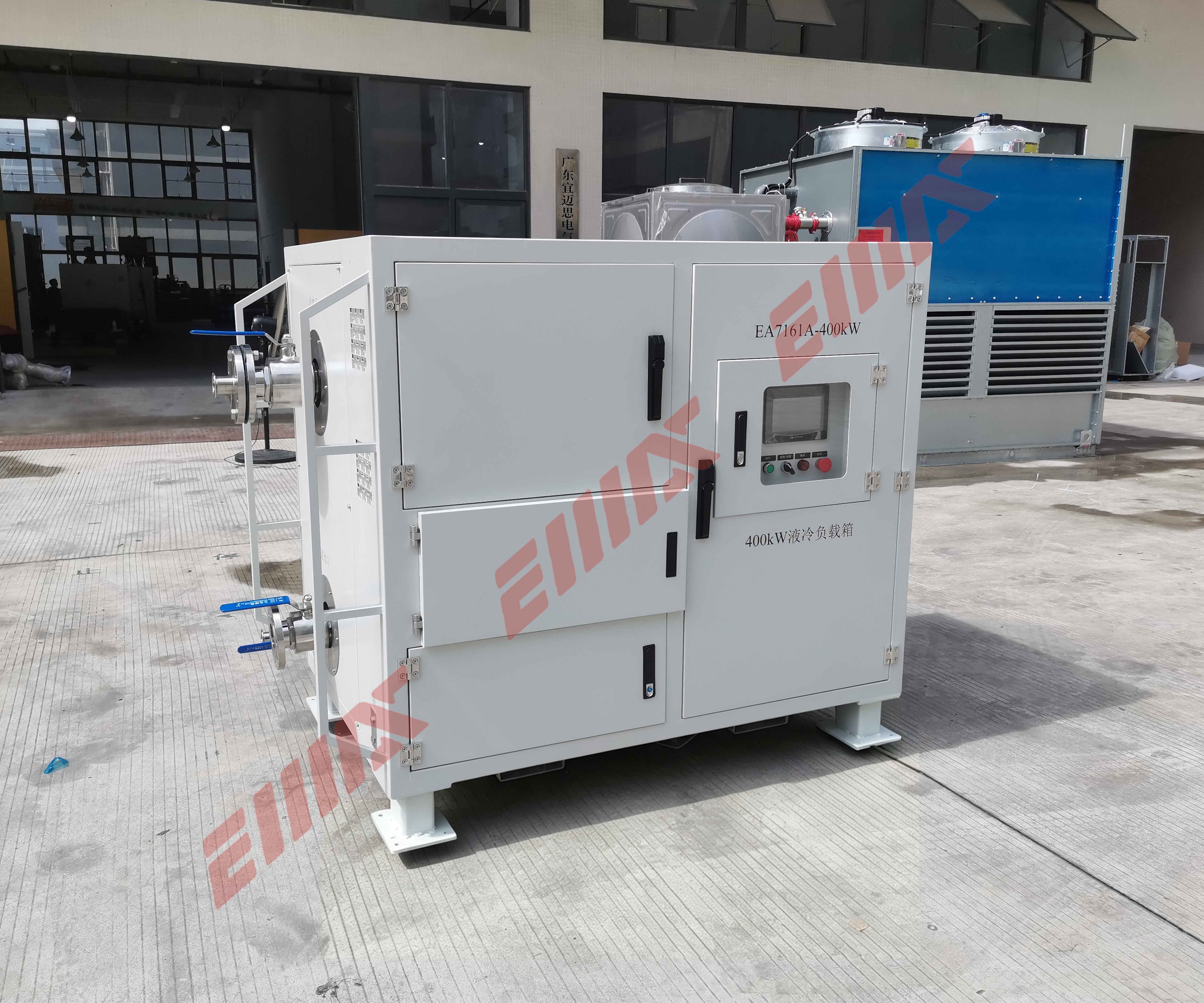 低噪高防护｜宜迈思 400kW 液冷负载箱，电源车测试好帮手